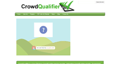 Desktop Screenshot of crowdqualifier.com